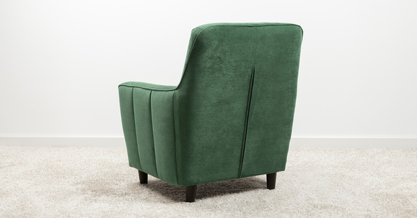 Кресло для отдыха Арно ТК 566 велюр Лаки 20 хвойный зеленый
