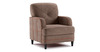 Кресло для отдыха Черри ТК 286 велюр Irida 05 шоколадно-коричневый, Эвита терра терракотовый