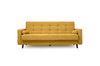 Диван-кровать прямой Эмили ТД 914 велюр горчичный