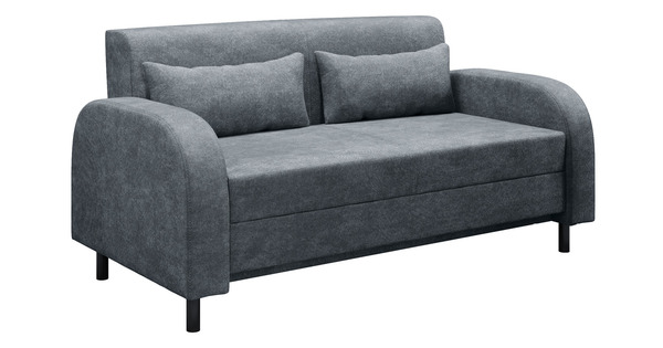 Диван-кровать прямой Киото ТД 783 велюр Epic 83 graphite темно-серый