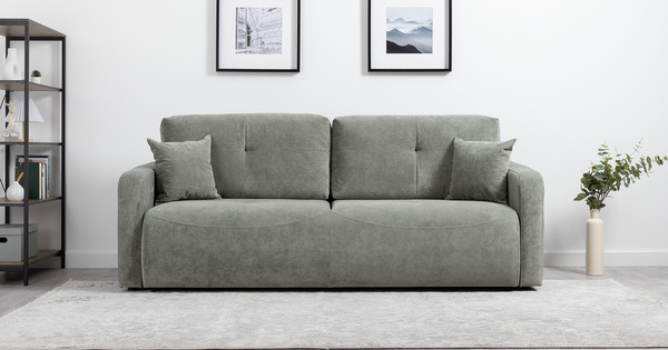 Диван-кровать прямой Марсель ТД 700 велюр Aura 17 зеленый