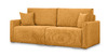 Диван-кровать прямой Оксфорд 714 композиция 3, STORM 8 горчичный, модульная система