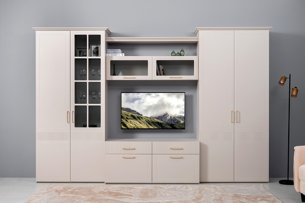 Полка Ричфорд 16.492 Кашемир 5981 BS, Моно керамика D166-2 ПВХ