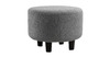 Пуф Шон ТП 273 велюр Romeo 06 серый